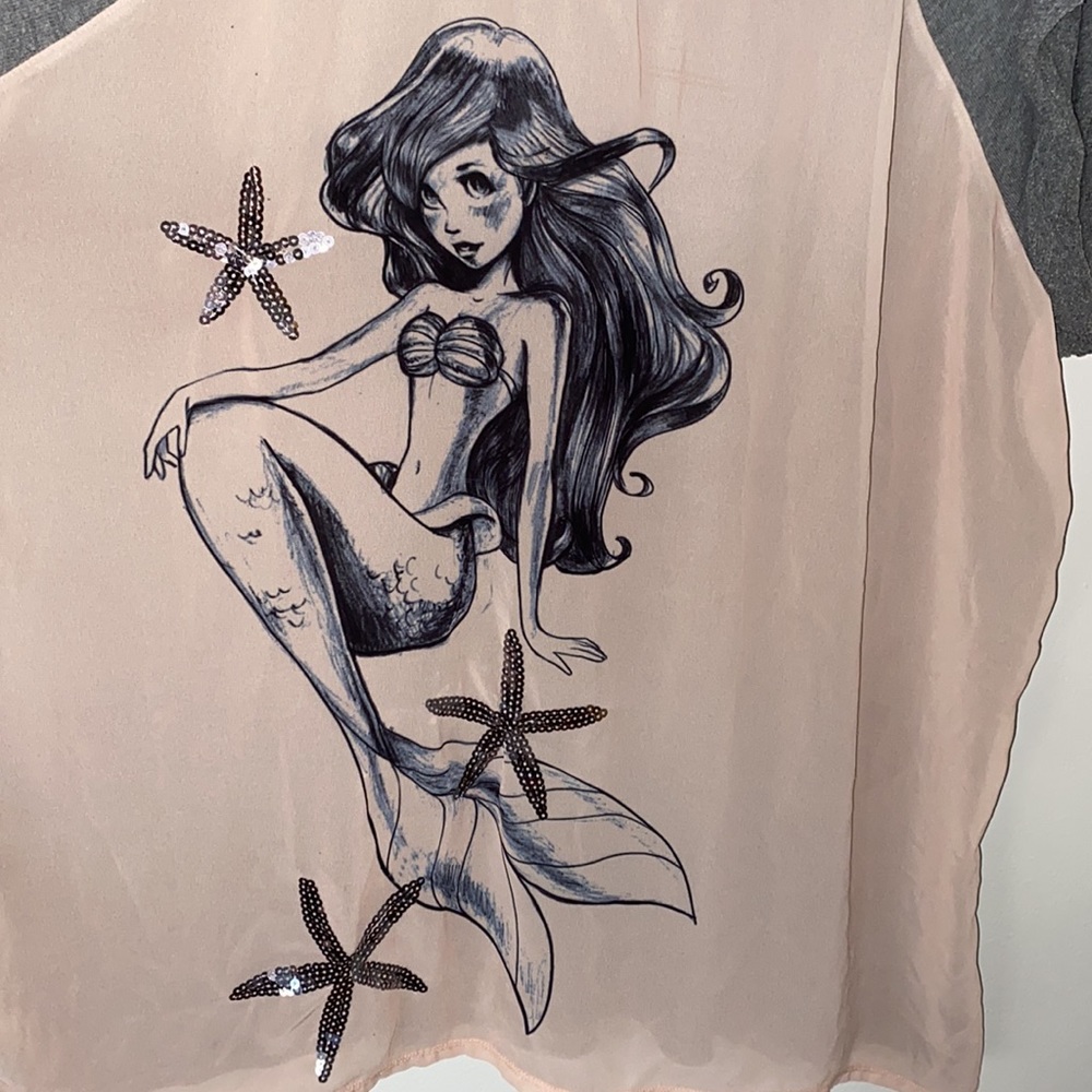 The Little Mermaid Tee View 3